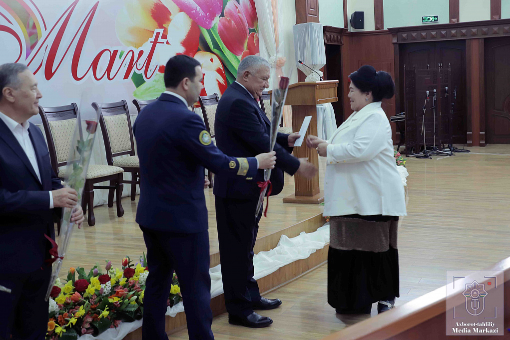 135 nafar eng faol temiryo‘lchi xotin-qizlarimiz taqdirlandi