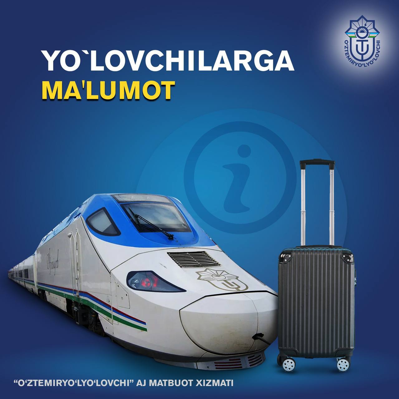 Hurmatli yo‘lovchilar, 2024-yilning 15-iyul kunidan 15-avgust kunigacha “To‘qimachi” bekatida