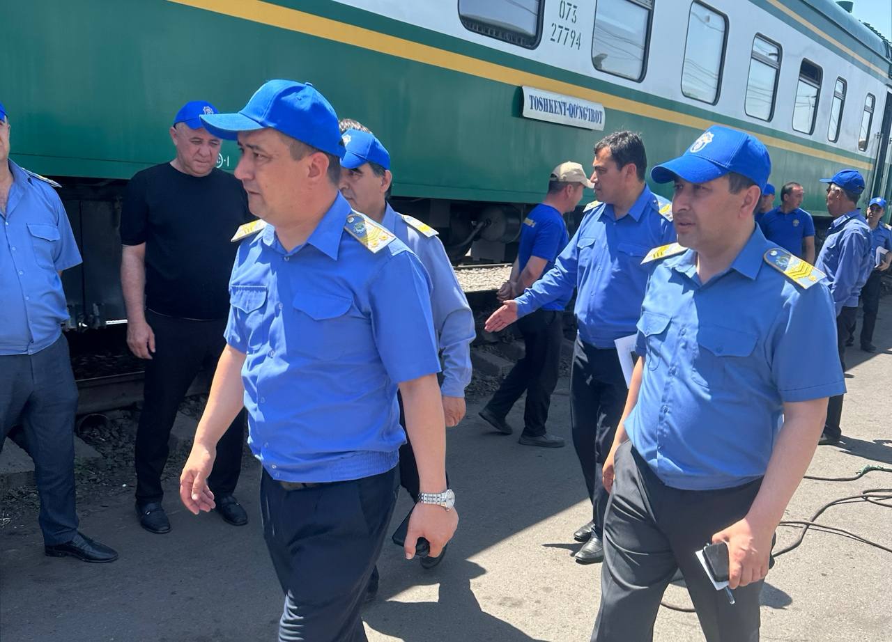 “O‘ztemiryo‘lyo‘lovchi” AJ Bosh direktori tomonidan filialda sayyor yig‘ilish o‘tkazildi