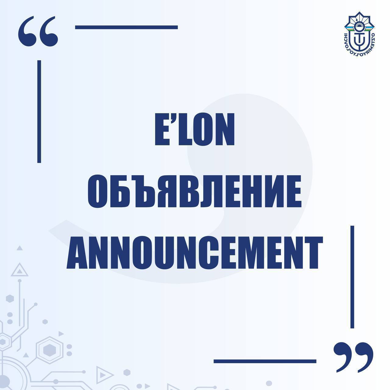 Yo'lovchilarga qulaylik yaratish maqsadida quyidagi poyezdlar harakati jadvaliga o'zgartirishlar kiritildi!