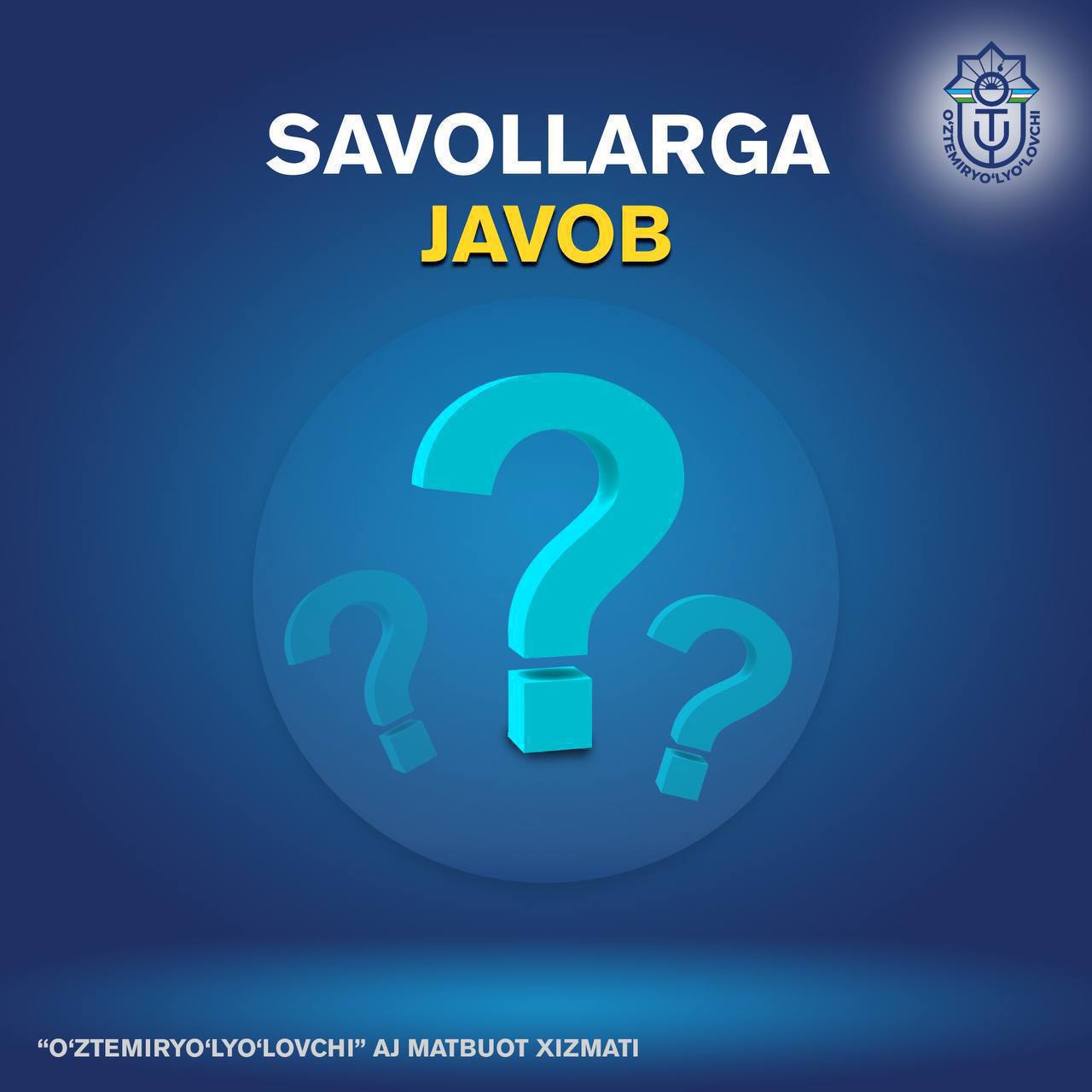 To‘lov tizimidagi qisqa muddatli uzilish bo‘yicha savollarga javob!